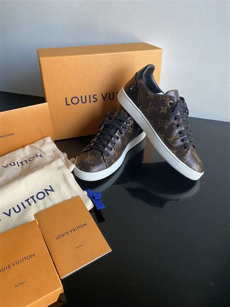 lv frontrow sneaker black front|Buy Louis Vuitton Frontrow Shoes: New Releases & Iconic Styles .